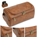 Monsieur Dopp Kit — Premium Leather Toiletry Bag for Men