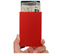 Monsieur Metal Pop-Up Card Holder — RFID Slim Minimalist Wallet