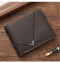 Monsieur Bifold Leather Wallet — RFID Slim Front Pocket Money Clip