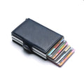 Monsieur Carbon Pop-Up Wallet — RFID Blocking Slim Card Holder
