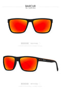 Monsieur BARCUR Sport Sunglasses — TR90 Polarized Lightweight