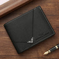 Monsieur Bifold Leather Wallet — RFID Slim Front Pocket Money Clip
