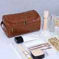 Monsieur Dopp Kit — Premium Leather Toiletry Bag for Men