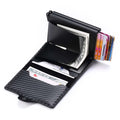 Monsieur Carbon Pop-Up Wallet — RFID Blocking Slim Card Holder