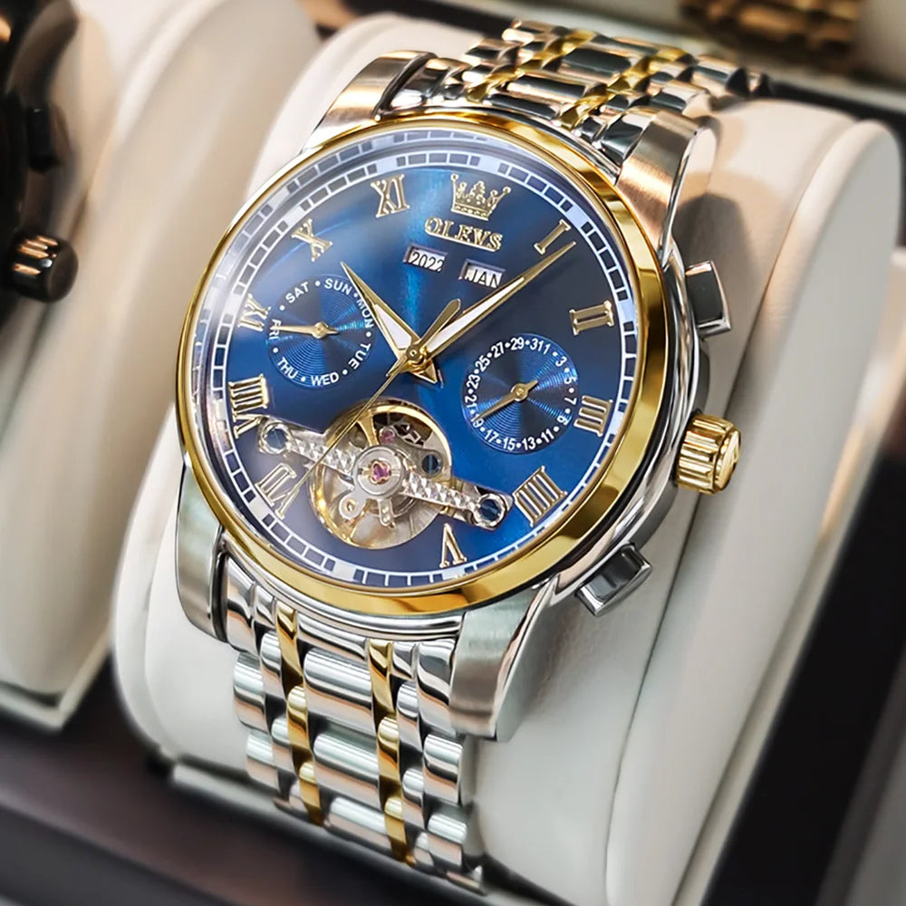 Monsieur Skeleton Watch — Automatic Mechanical for Men