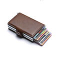 Monsieur Carbon Pop-Up Wallet — RFID Blocking Slim Card Holder