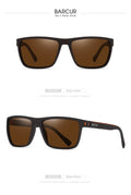 Monsieur BARCUR Sport Sunglasses — TR90 Polarized Lightweight