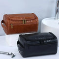 Monsieur Dopp Kit — Premium Leather Toiletry Bag for Men