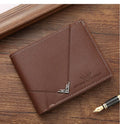 Monsieur Bifold Leather Wallet — RFID Slim Front Pocket Money Clip
