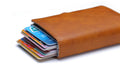 Monsieur Carbon Pop-Up Wallet — RFID Blocking Slim Card Holder