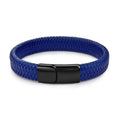 Monsieur Slim Leather Bracelet — Double Safety Clasp for Men