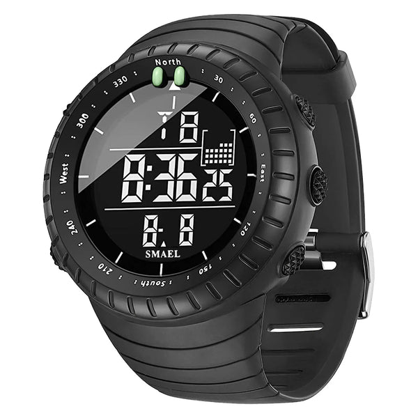 Monsieur SMAEL Sport Watch — Digital LED Waterproof for Men