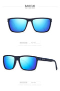 Monsieur BARCUR Sport Sunglasses — TR90 Polarized Lightweight
