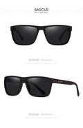Monsieur BARCUR Sport Sunglasses — TR90 Polarized Lightweight