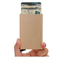 Monsieur Metal Pop-Up Card Holder — RFID Slim Minimalist Wallet